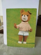 Kartki pocztowe kolekcjonerskie,, Miś Uszatek "4 szt