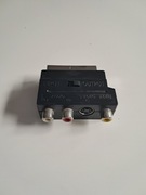 ADAPTER PRZEJŚCIÓWKA ZŁĄCZE EURO 3x RCA CINCH SVHS S-VIDEO PRZEŁĄCZNIK: