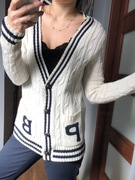 Paul's Boutique biały swetr kardigan M