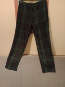 Spodnie w kratkę jesień-zima z Lidla 