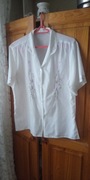 Koszula damska, biała, bluzka damska, rozmiar 44