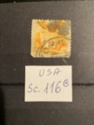USA Scott 116 kasowany 