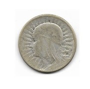 2 zł GŁOWA KOBIETY 1934