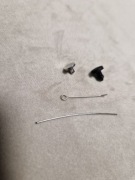 Klipsy szpuli kolowrotka