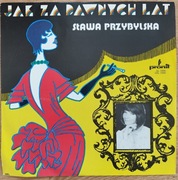 Winyl  Sława Przybylska, Jak za dawnych lat, winyl