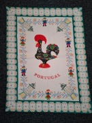 Serwetka Ściereczka Obrusik Portugalia Kogut  46 x 60 cm