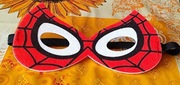 Maska Spider-Mana z filcu na gumce