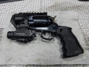 Pietta Remington 1858 New Army Snubnose 3" cal. 44. I cały sprzęt.