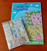 Zestaw Papierów Świnka Pepa + zestaw diy kartki