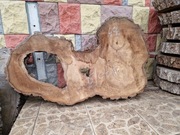 Plaster Drewna Orzech Włoski 116/70/9 cm Blat Stół Stolik DIY Wysuszony