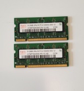 RAM HYNIX 1GB (2x512MB) DDR2 SO-DIMM