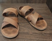 Wojas Sandały męskie skórzane brązowe r. 44