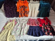 Zestaw XXL ubranka dla dziewczynki, rozmiar 98-104 (ok 100 sztuk)