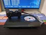 Kpl. Zestaw PS3 PlayStation 3 Super Slim 500GB CECH-4003C HEN, sprawna, BDB