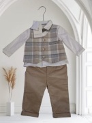 Elegancki komplet niemowlęcy na chrzest, święta, wesele Mayoral