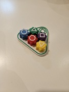 Gonggi gra 5 kości + podstawka SQUID GAME 