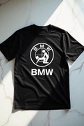 Męska Czarna Koszulka M BMW Zabawny | Prezent dla Fana Motoryzacji