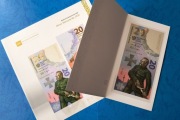 20 zł - Bitwa Warszawska 2020 - niski numer 1022 - stan UNC + folder
