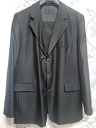 Męski garnitur 3części czarny 54 182