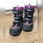 Buty zimowe dziewczęce Bartek r.34, stan BDB