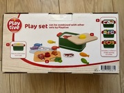 Playtive Garnek do gotowania drewniany do zabawy 1,5+