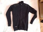 Sweter młodzieżowy czarny sportowy