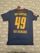 Koszulka Meczowa Yan Diomande RB Leipzig Bundesliga 2025/2026 Rozmiar L
