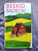 Beskid sądecki Mapa Turystyczna  