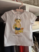 Koszulka dziewczęca Ralph Lauren misiu Bear 