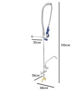Profesjonalna Bateria Gastronomiczna z Natryskiem