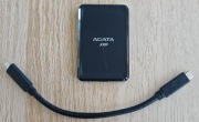 Dysk Zewnętrzny SSD ADATA SC685 500GB USB-C | Stan Idealny | Super Szybki