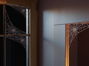 Zestaw 2 sztuk pajęczyn. Druk 3D. Stwórz upiorną atmosferę na Halloween!