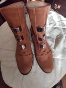 fashion  botki  ocieplane,36,rude,nowe