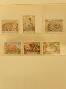 Kambodża 1996  Mi  1569-74  drapieżne koty  idealna pozycja 