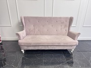 Sofa różowa USZAK