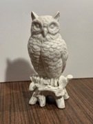 SOWA Ładna figurka porcelanowa