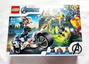 Klocki LEGO SUPER HEROES 76142 Avengers Walka na motocykl Nowe