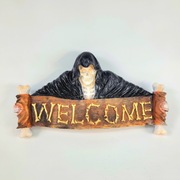 Czaszka Welcome dekoracja , ozdoba halloween
