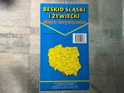 Beskid Śląski i Żywiecki - mapa.