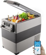 VEVOR 55L lodówka zamrażarka kompresorowa 12V/24V DC 230 V AC