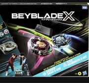 BEYBLADEX zestaw do gry bączki metalowe z plansza