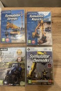 Gry PC – Symulatory (zestaw 4 gier)