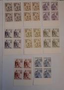 ŁOTWA/ZNACZKI POCZTOWE 1992 POMNIKI CZWÓRKI