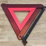 Trójkąt ostrzegawczy odblaskowy ZSRR radziecki