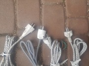 Przewód Kabel do żelazek w bawełnie 4 sztuki