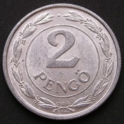 Węgry 2 pengo 1943 - stan 1/2