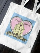 Torba bawełniana torebka tote bag bawełna Sabrina Carpenter 