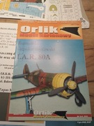 Rumuński samolot myśliwski I A.R. 80A  wyd.Orlik