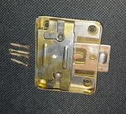 Zamek do starej szafki PRL sprawny bez klucza