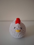 Mała kurka na szydełku 
